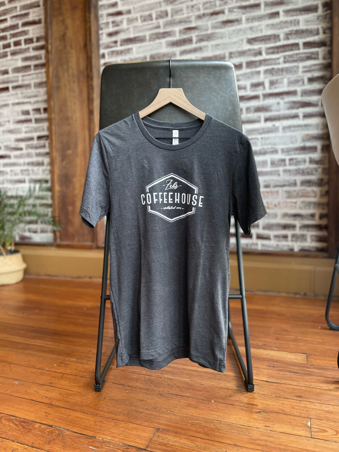 Grey Logo T-Shirt - Large