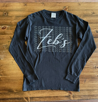 Black, Large, Long Sleeve Zeb’s Shirt