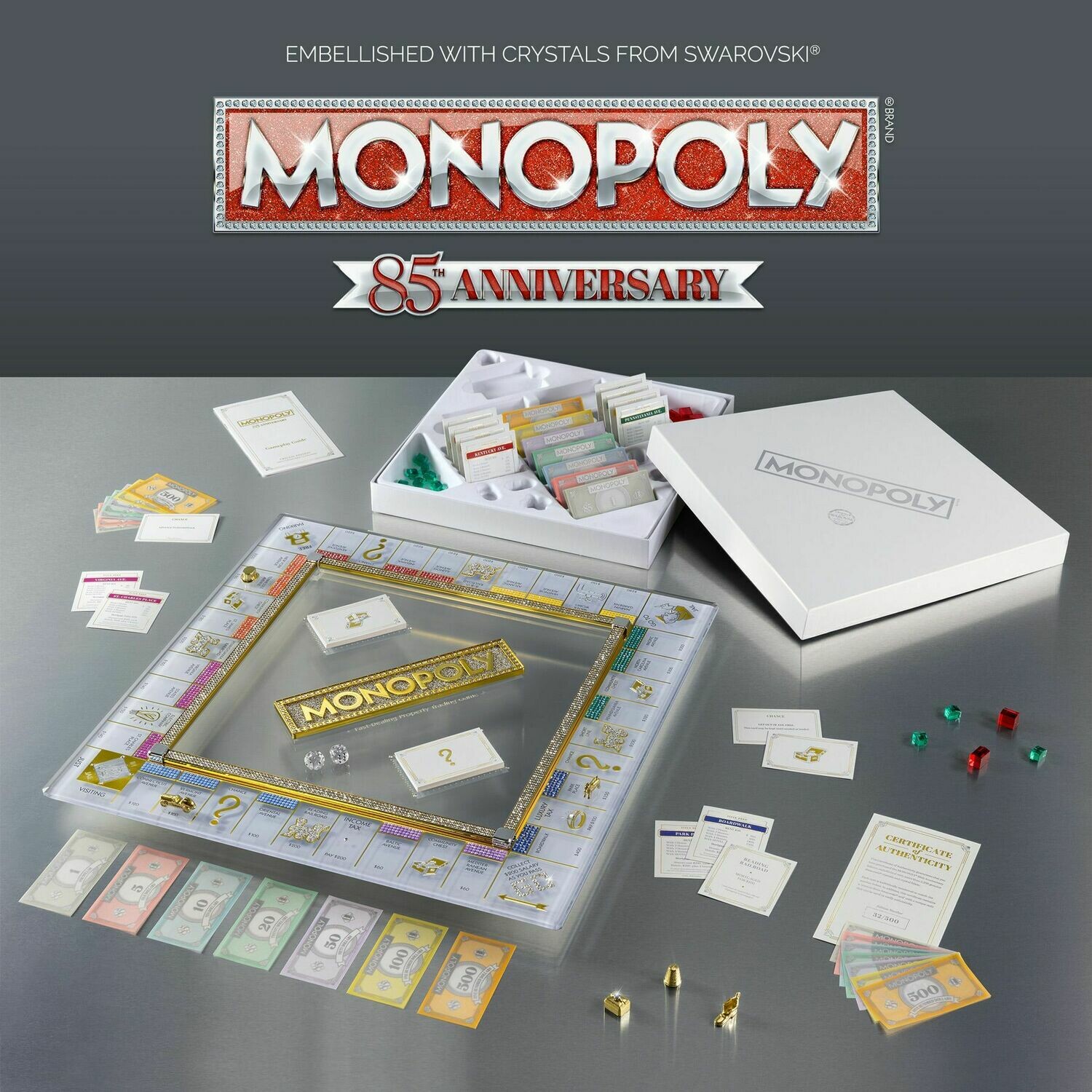 MONOPOLY 85TH ANNIVERSARY SWAROVSKI® CRYSTAL EDITION
