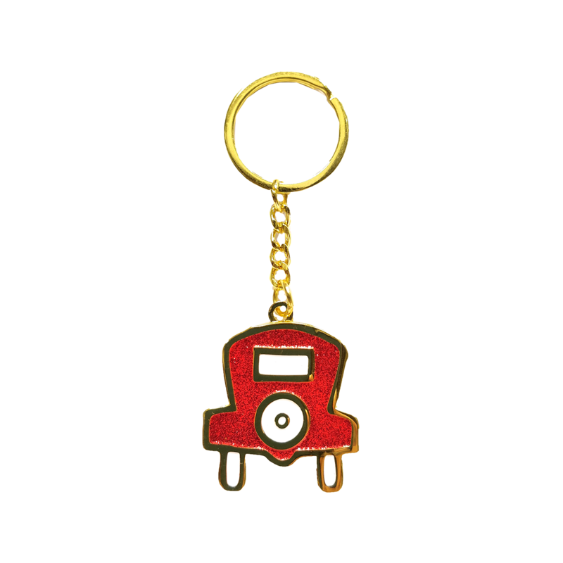 Monopoly Dreams - &quot;Free Parking&quot; Metal Keyring