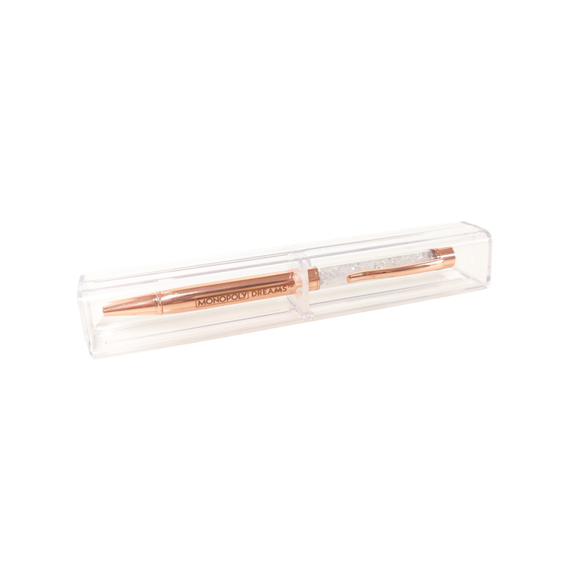 Monopoly Dreams Crystal Ball Pen (Rose Gold)