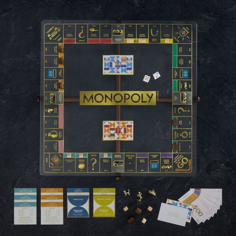 MONOPOLY PRISMA GLASS EDITION