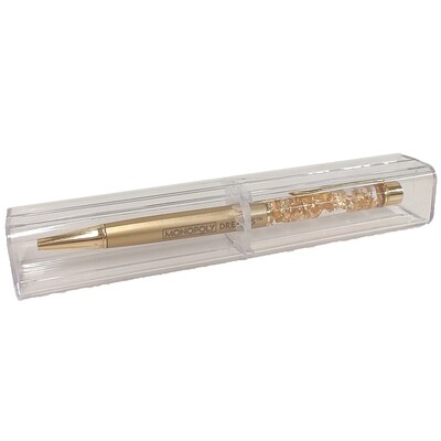 Monopoly Dreams Gold Foil Ball Pen