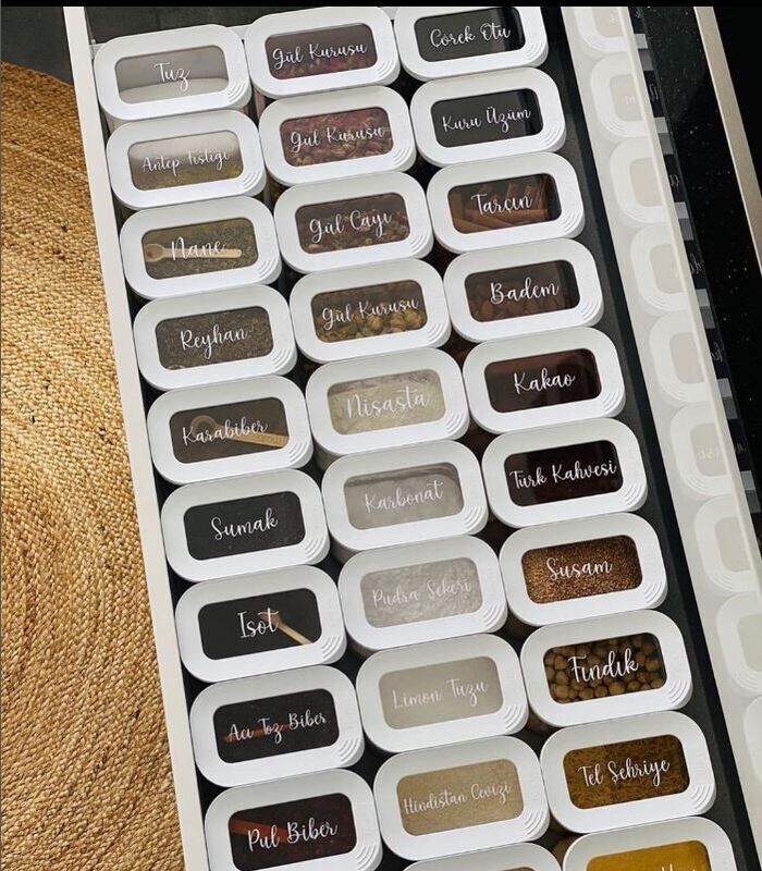 15er Set -Etiketten für Mepal-Groß