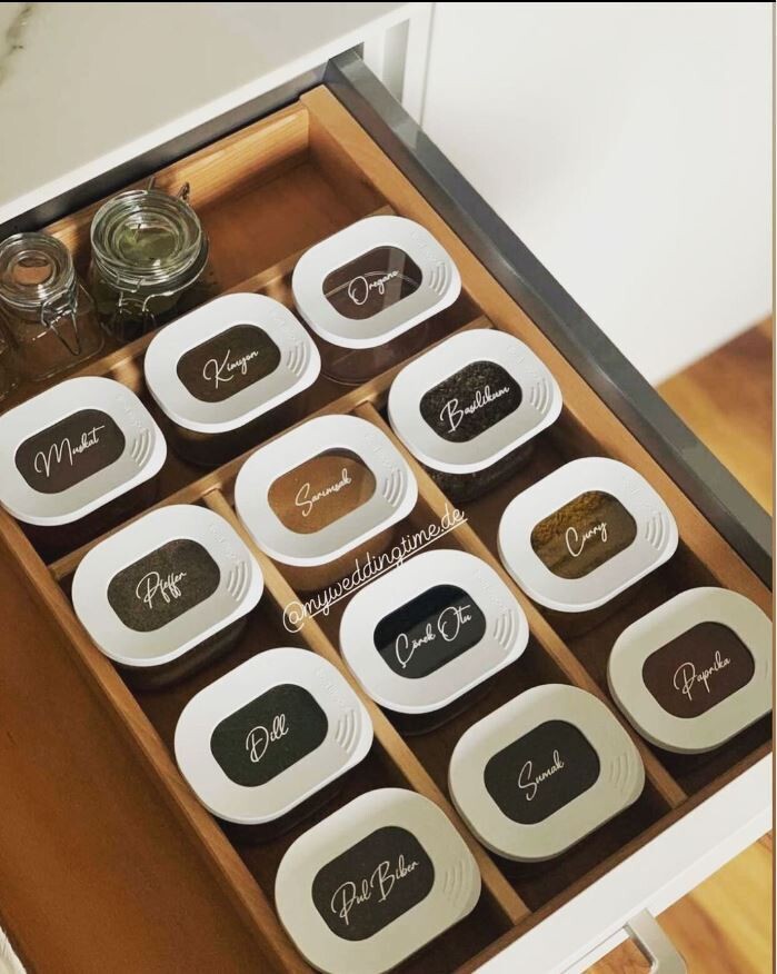 30er Set -Etiketten für Mepal-Klein