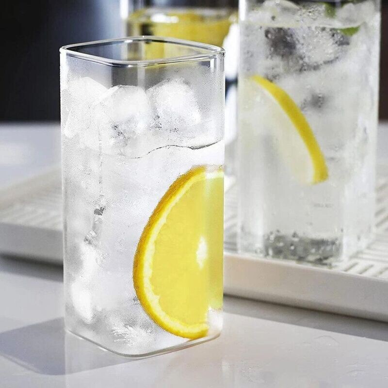 Square Glas- Eckig  Set - 350ml