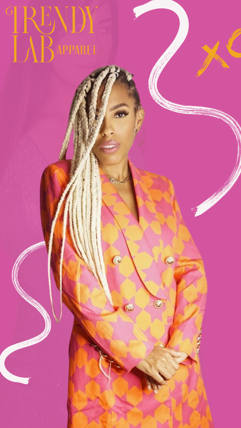 Magento Orange Blazer Dress