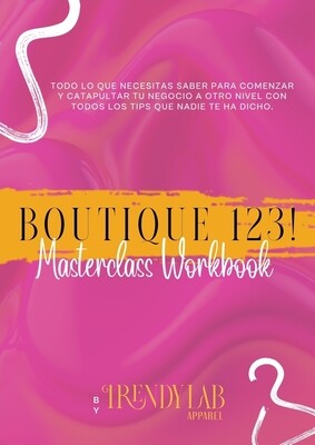 Boutique 123-Masterclass Workbook