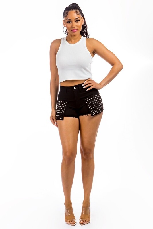 Cargo Pocket with studs short