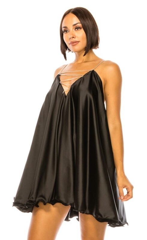 Silky goddess dress