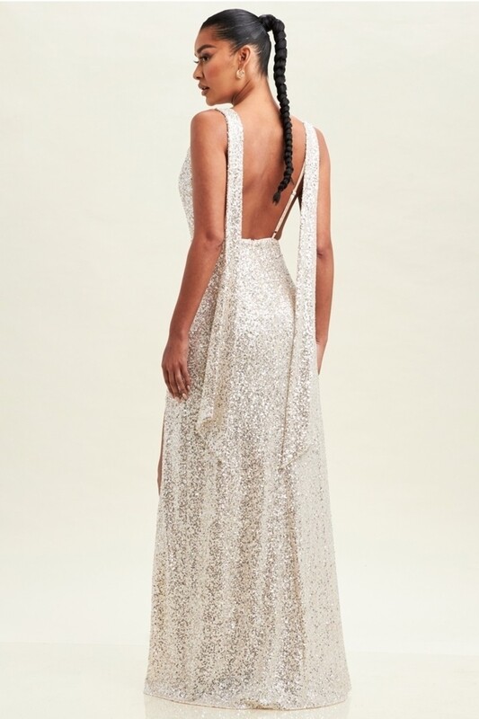 Champagne goddes dress