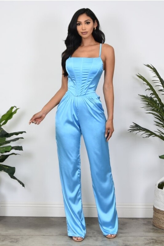 Satin sassy set