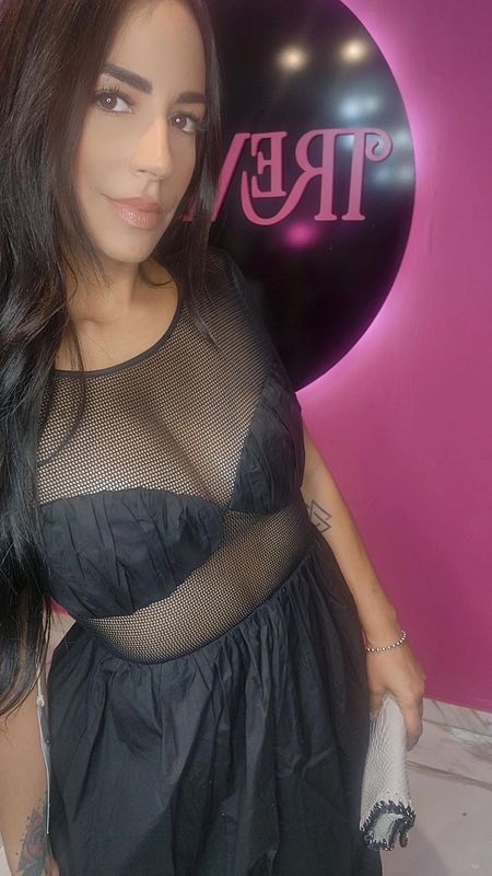 Mesh A dress