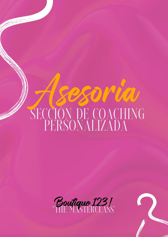 Boutique 123 coaching program 2hrs