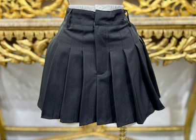 Colegial skirt w 2ble waist Colegial skirt w 2ble waist