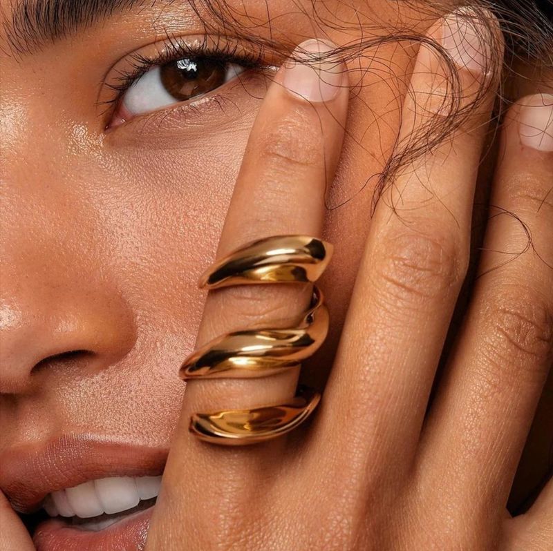 Swirl Chunky Ring