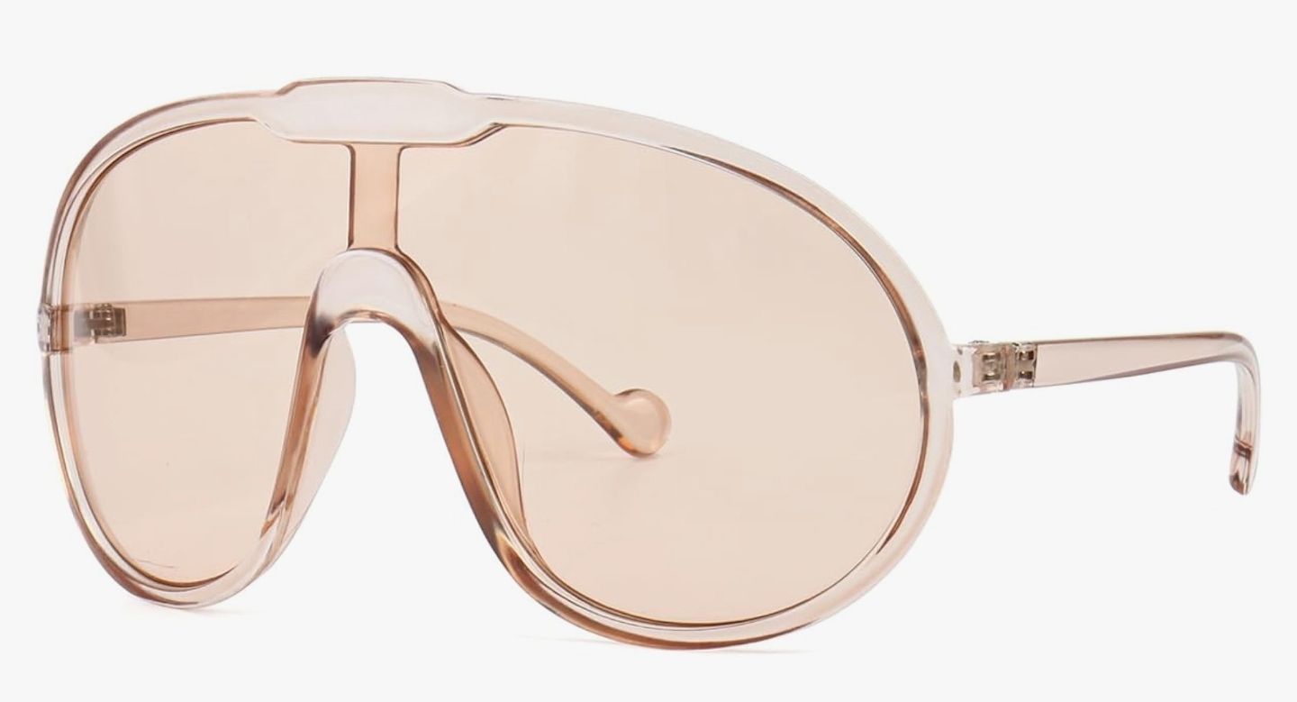Soft Rosé Over Face Eyeglasses