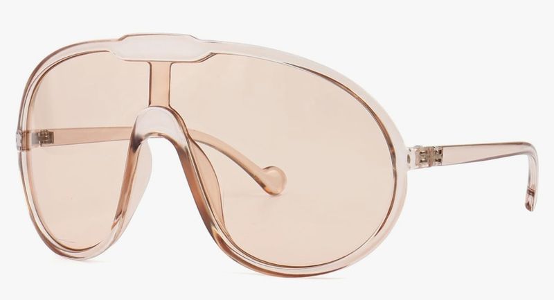 Soft Rosé Over Face Eyeglasses