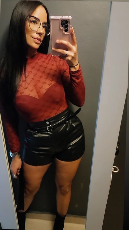 Little bows Burgandy  Body