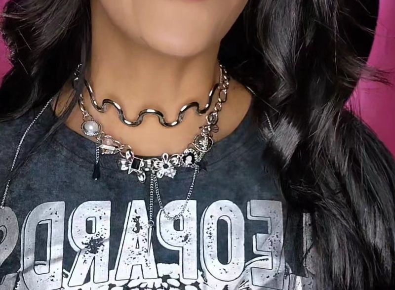 Chunky lucky charms collar