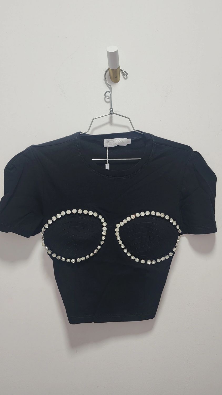 Bralette diamond tee
