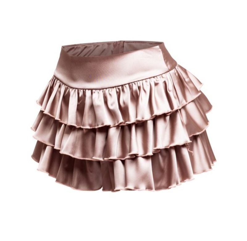 Sassy ruffles skort pants