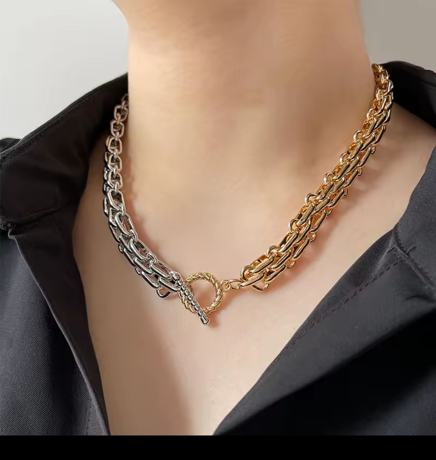 Double intention collar