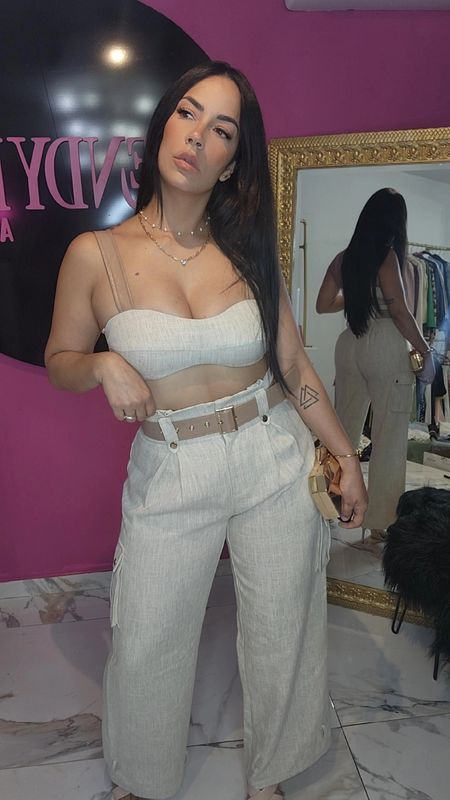 Leather Sandy Set