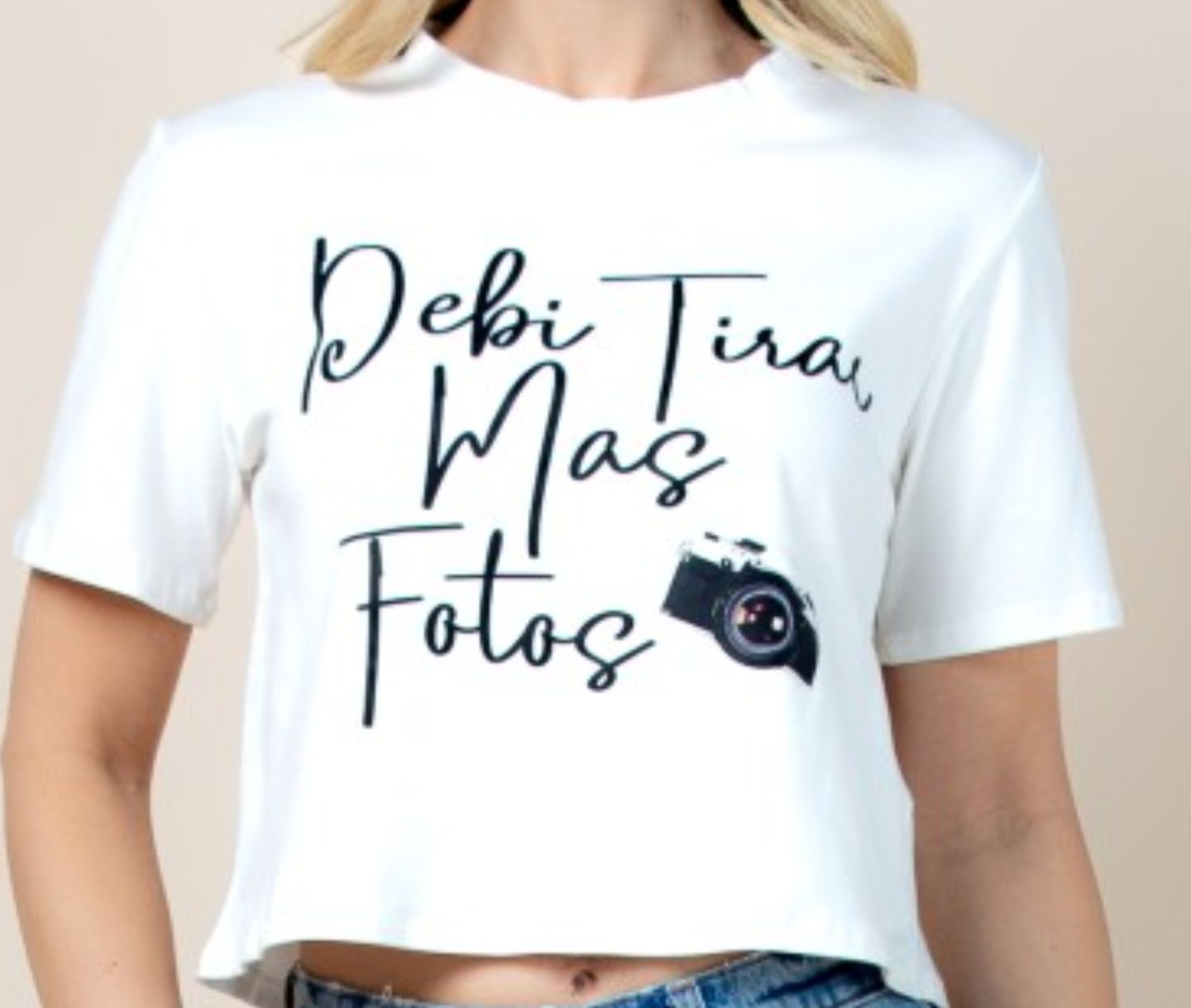 Dtmf cropped tee