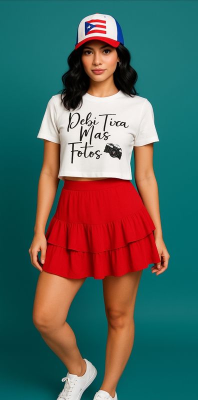 Dtmf cropped tee
