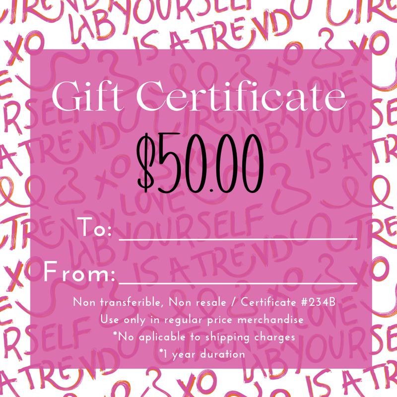 Gift Certificate
