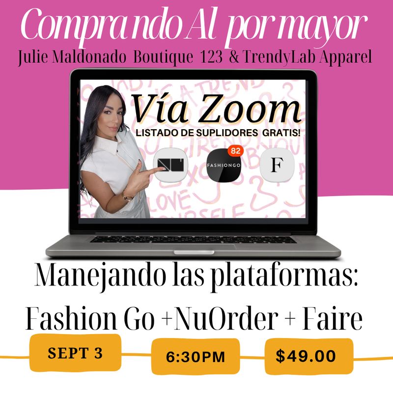 Aprende sobre Plataformas de compra al por mayor -Workshop Virtual
