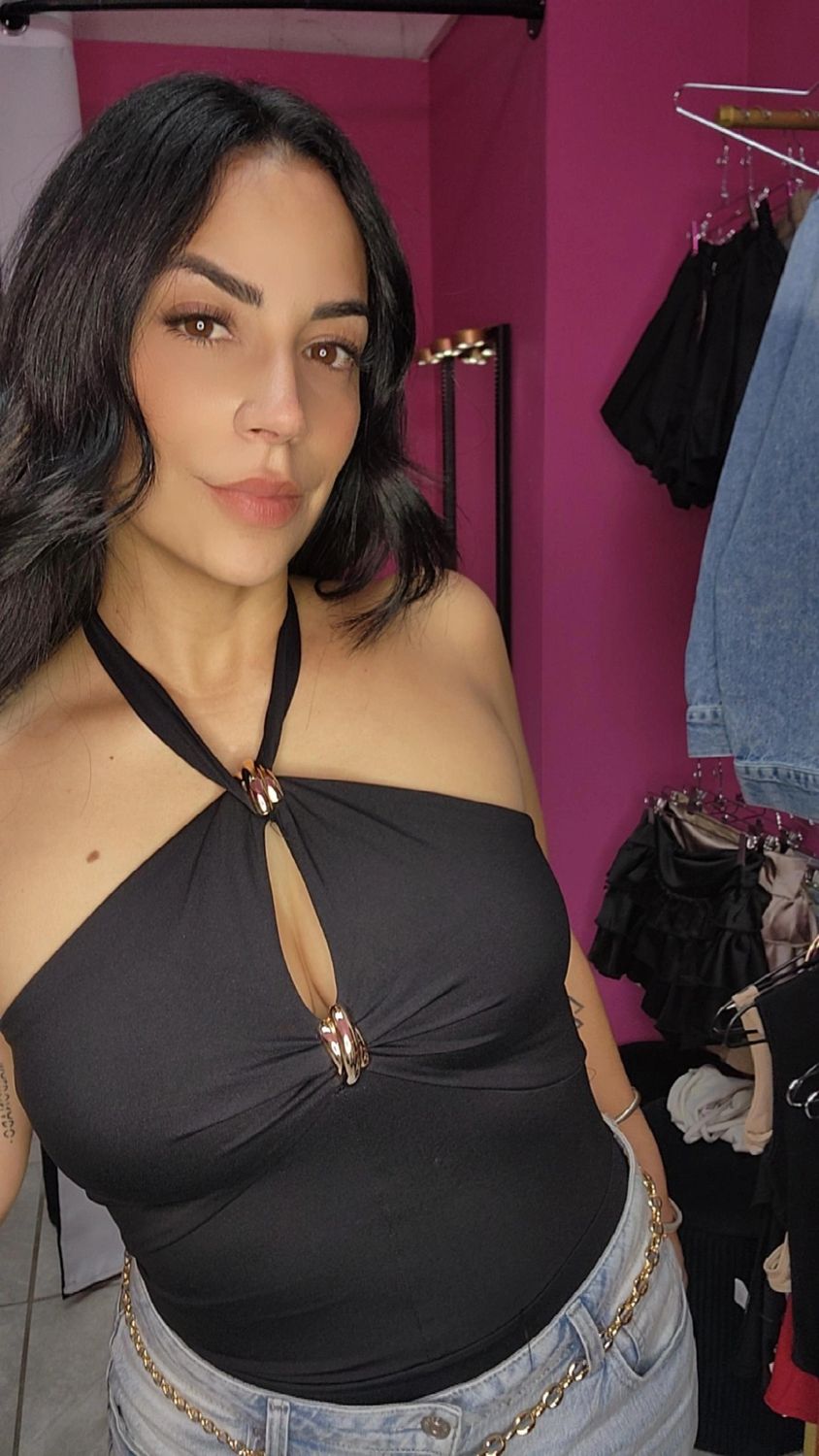 2ble Gold pin bodysuit