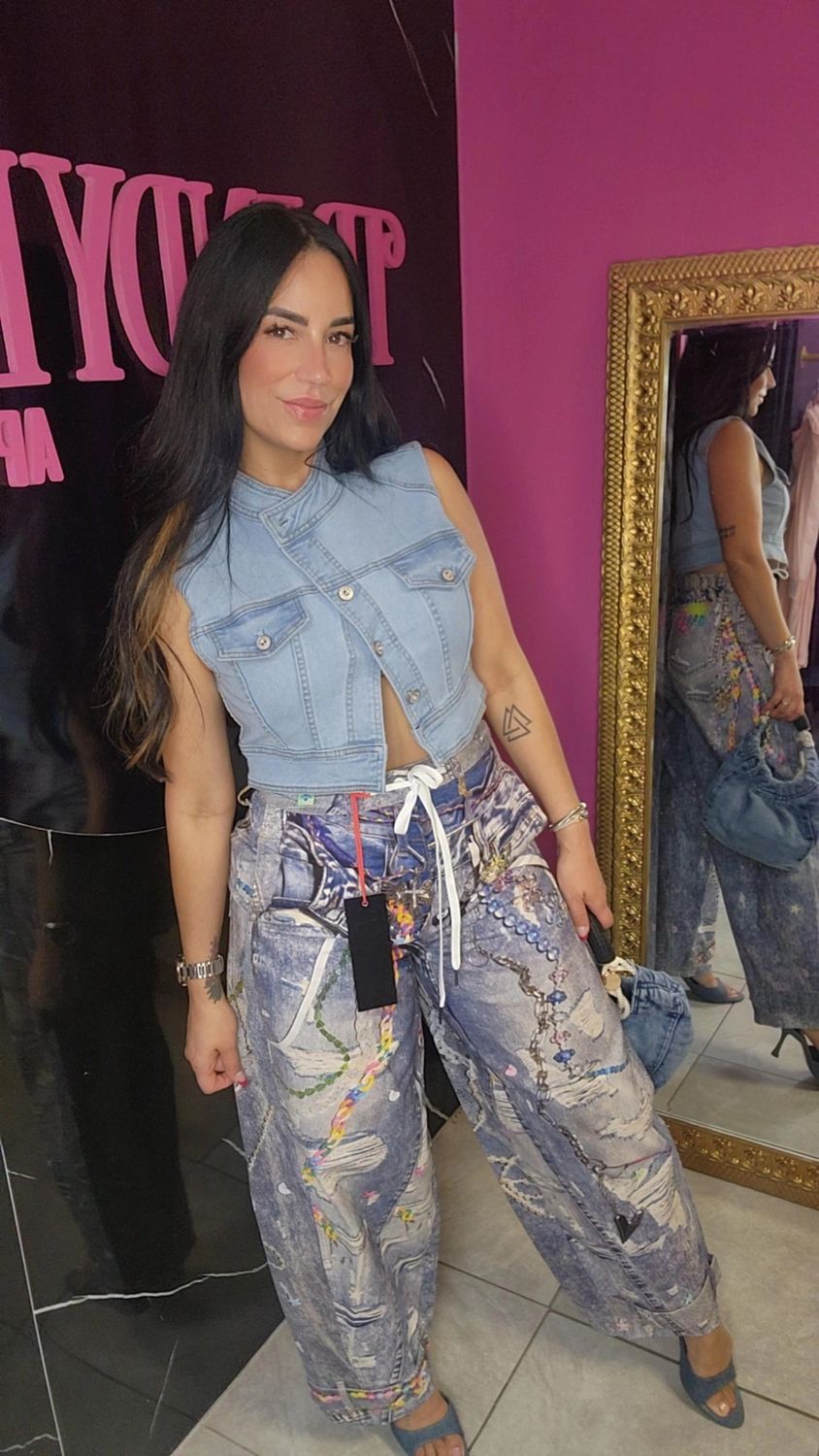 Joyful vibrant jean Joyful vibrant jean