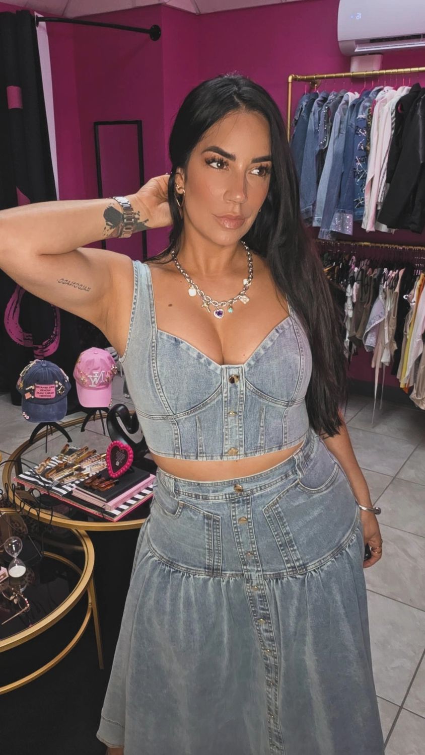 Midi Sophia Denim Set