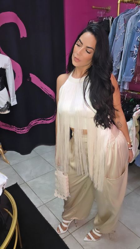 Fringes tropiglam blouse