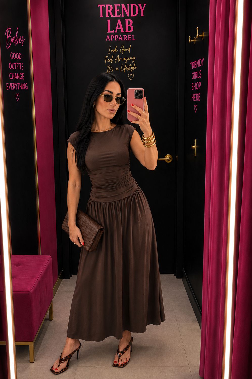 Elena Midi dress
