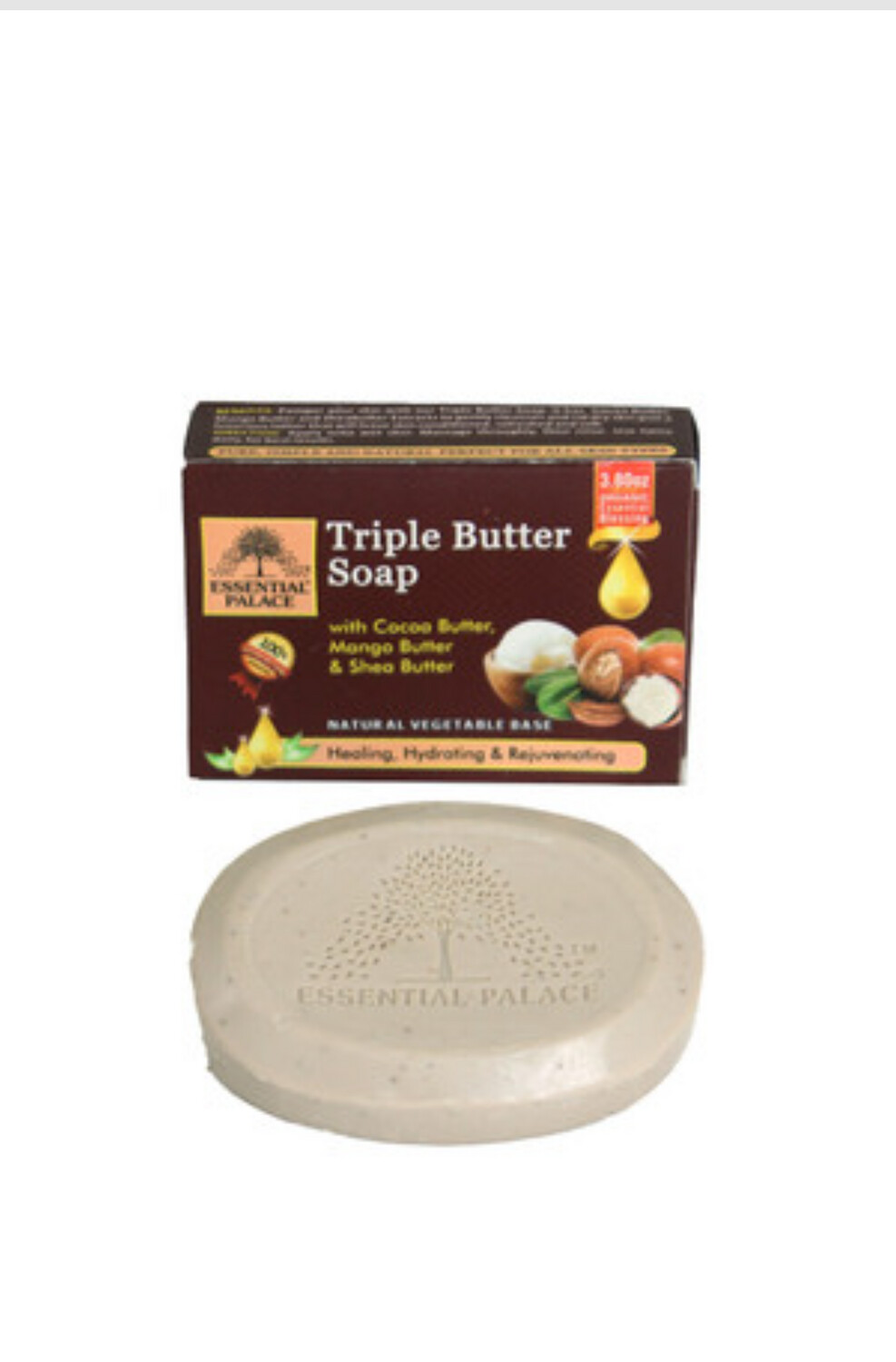 3.8 oz ESSENTIAL PALACE NATURAL SOAPS