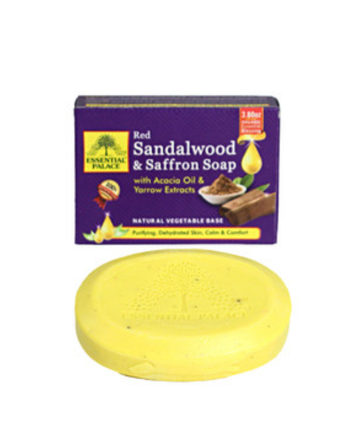 3.8 oz ESSENTIAL PALACE NATURAL SOAPS