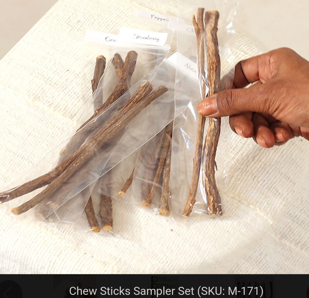 FLAVORED CHEW STICKS
