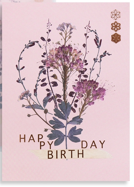 Bundle Blooms Birthday Greeting Card