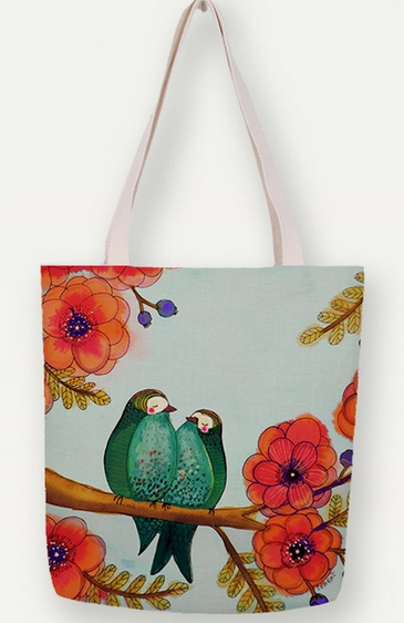 TOTE BAG - FEATHER BELLIES