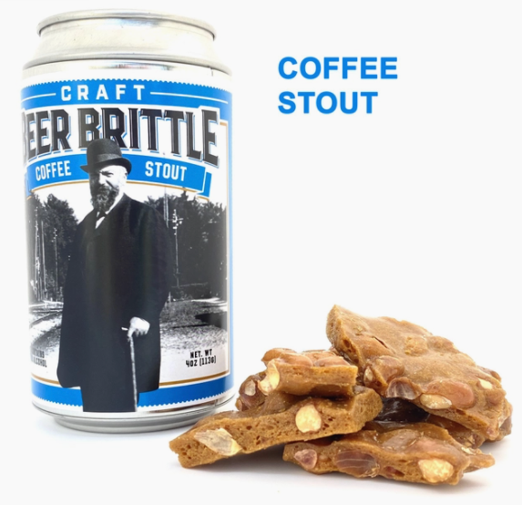 Craft Beer Peanut Brittle - Coffee Stout