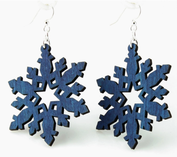 Star Snowflake Earrings