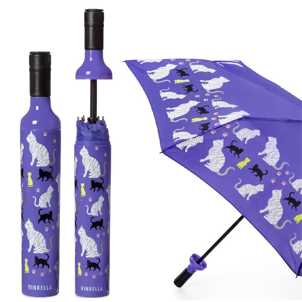 Wine Bottle Umbrella - Purrfection