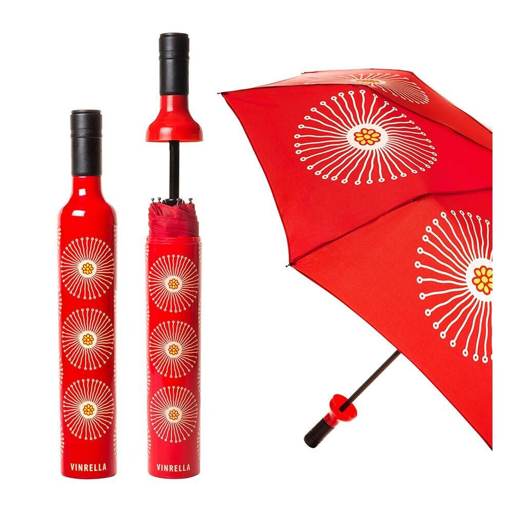 Wine Bottle Umbrella - Flora