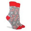 Women's Candy Canes Socks - Size 5-9