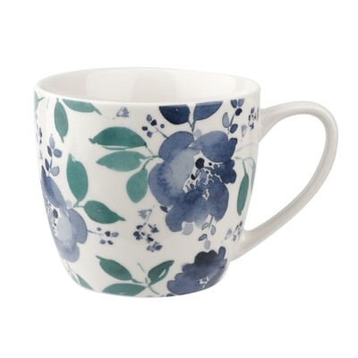 Pimpernel Blue Flower Mug 16oz