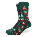 Men's Christmas Trees Socks - Size 7-12
