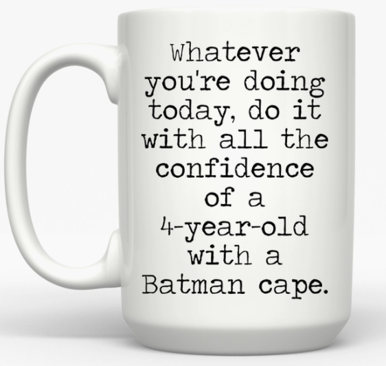 Batman Cape Coffee Mug